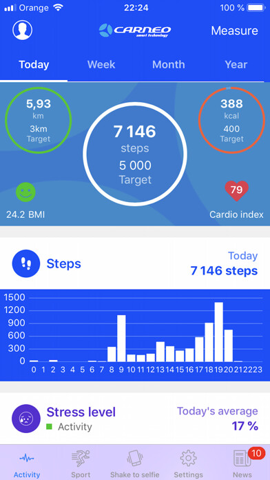 Emulate iPhone app Carneo Fit using MyAndroid Emulate iPhone app Carneo Fit using MyAndroid