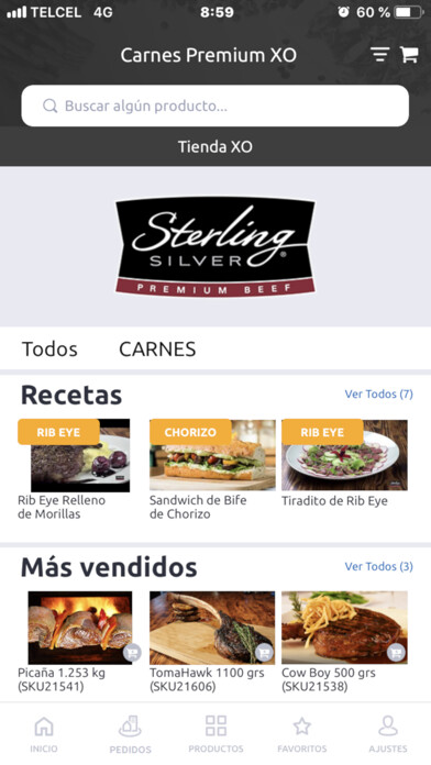 Emulate iPhone app Carnes Premium XO using MyAndroid Emulate iPhone app Carnes Premium XO using MyAndroid