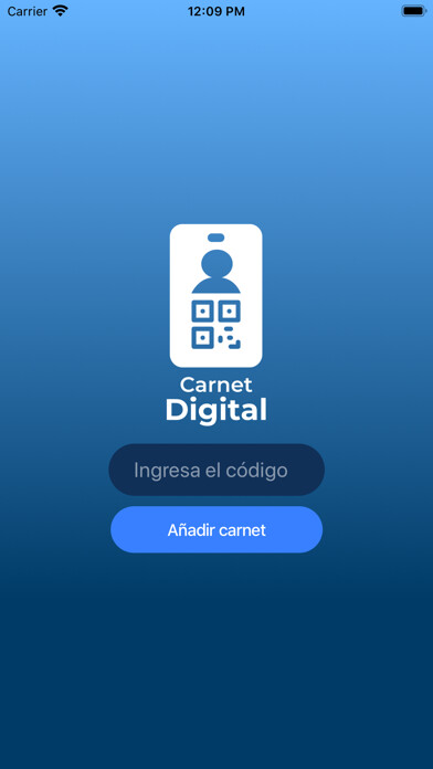 Emulate iPhone app Carnet Digital using MyAndroid