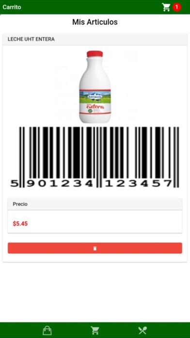 Emulate iPhone app Carniceria Guanajuato using MyAndroid