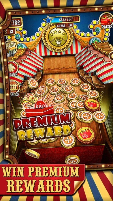 Emulate iPhone app Carnival Coin Pusher using MyAndroid