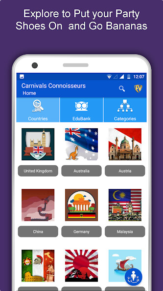 Run android online APK Carnival Connoisseurs Guide Travel  Explore from MyAndroid or emulate Carnival Connoisseurs Guide Travel  Explore using MyAndroid