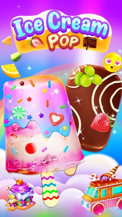 Emulate iPhone app Carnival Ice Cream Pop Maker using MyAndroid