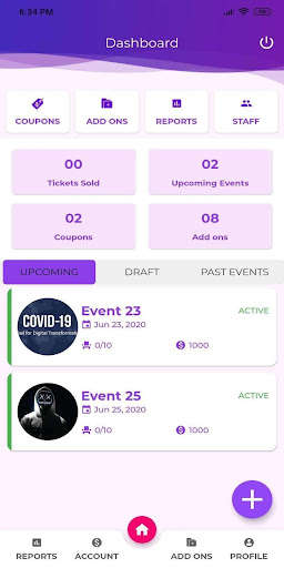 Run android online APK Carnivalist Event Manager from MyAndroid or emulate Carnivalist Event Manager using MyAndroid