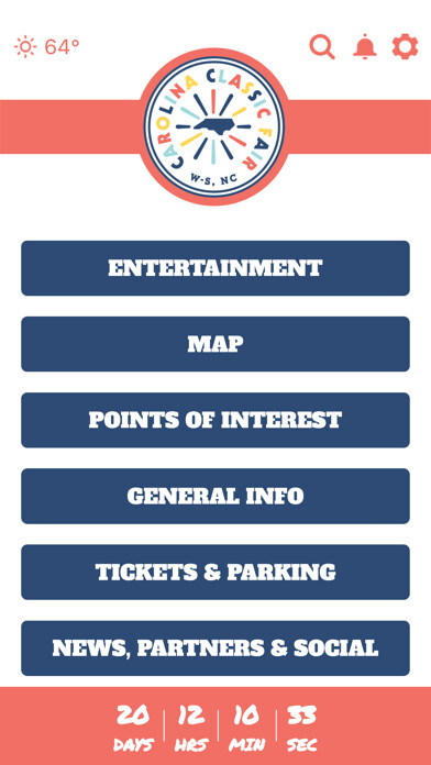 Emulate iPhone app Carolina Classic Fair using MyAndroid Emulate iPhone app Carolina Classic Fair using MyAndroid