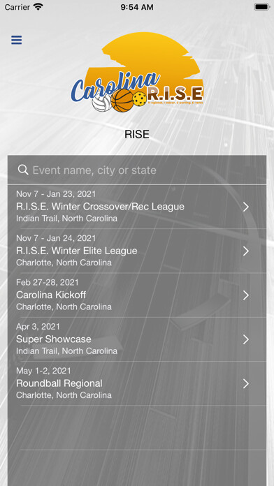 Emulate iPhone app Carolina R.I.S.E. using MyAndroid Emulate iPhone app Carolina R.I.S.E. using MyAndroid