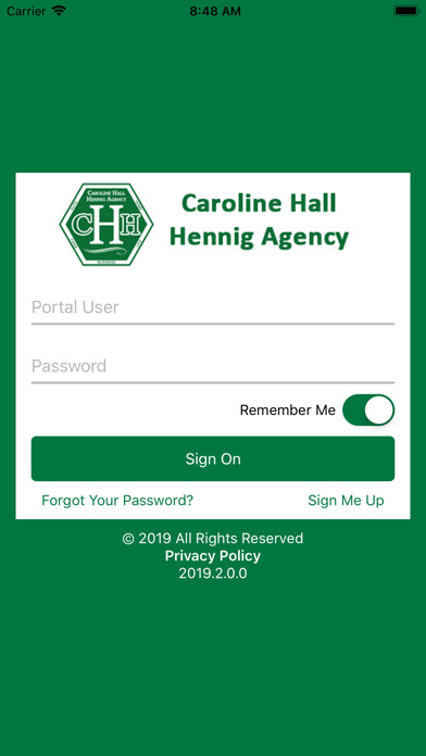 Emulate iPhone app Caroline Hall Hennig Agency using MyAndroid Emulate iPhone app Caroline Hall Hennig Agency using MyAndroid