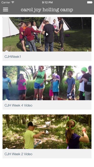 Emulate iPhone app Carol Joy Holling Camp using MyAndroid Emulate iPhone app Carol Joy Holling Camp using MyAndroid