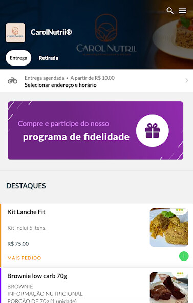 Run android online APK Carolnutrii Gourmet from MyAndroid or emulate Carolnutrii Gourmet using MyAndroid