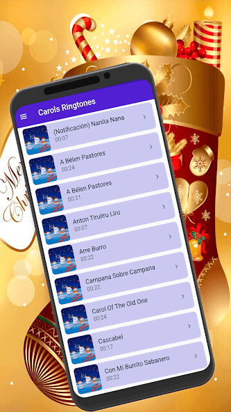Run android online APK Carols Ringtones from MyAndroid or emulate Carols Ringtones using MyAndroid