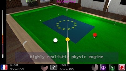 Emulate iPhone app Carom Billiards Pro using MyAndroid Emulate iPhone app Carom Billiards Pro using MyAndroid