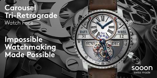 Run android online APK Carousel Tri-Retrograde Watch Face from MyAndroid or emulate Carousel Tri-Retrograde Watch Face using MyAndroid Run android online APK Carousel Tri-Retrograde Watch Face from MyAndroid or emulate Carousel Tri-Retrograde Watch Face using MyAndroid
