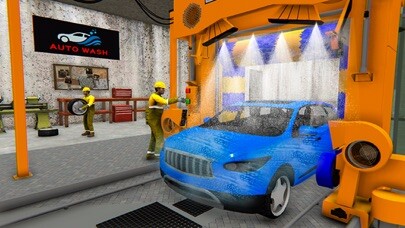 Emulate iPhone app Car Parking At Gas Station using MyAndroid