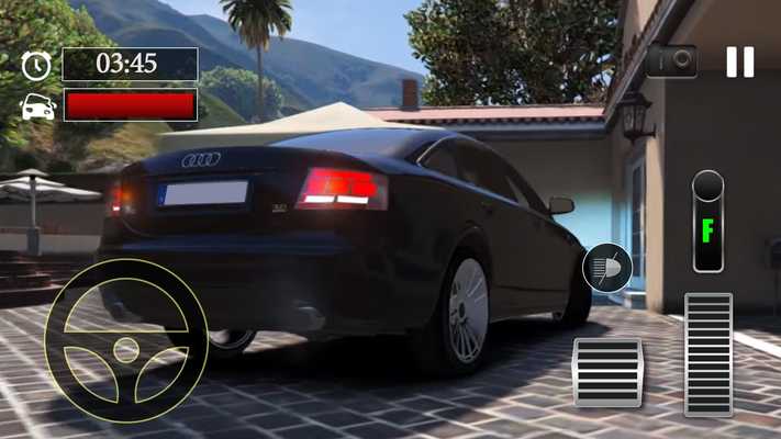 Emulate Android APK Car Parking Audi A6 Simulator