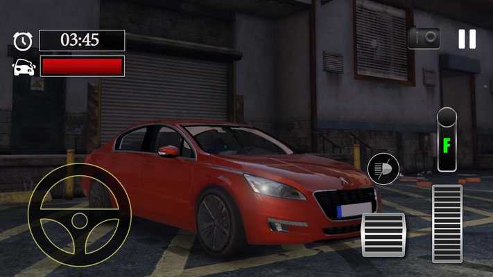 Emulate Android APK Car Parking Peugeot 508 Simulator