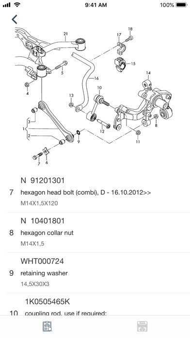 Emulate iPhone app Car parts for Volkswagen using MyAndroid Emulate iPhone app Car parts for Volkswagen using MyAndroid