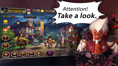 Emulate iPhone app Carpediem Idle monsters using MyAndroid