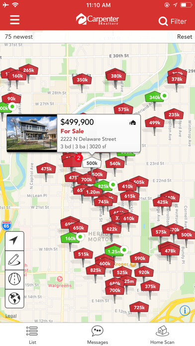 Emulate iPhone app Carpenter Realtors Home Search using MyAndroid Emulate iPhone app Carpenter Realtors Home Search using MyAndroid