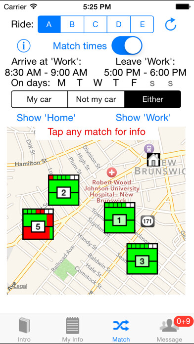 Emulate iPhone app CarPooling - Princeton Ride Share using MyAndroid Emulate iPhone app CarPooling - Princeton Ride Share using MyAndroid