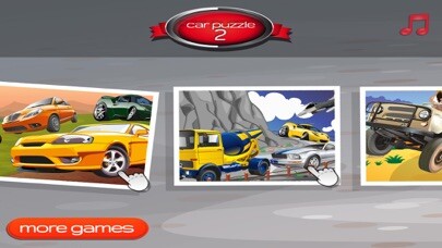 Emulate iPhone app Car Puzzle 2 for toddlers using MyAndroid