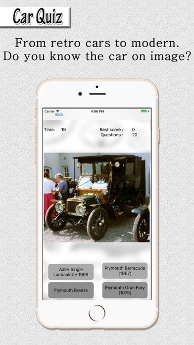 Emulate iPhone app Car Quiz- Guess the Auto Brand using MyAndroid Emulate iPhone app Car Quiz- Guess the Auto Brand using MyAndroid