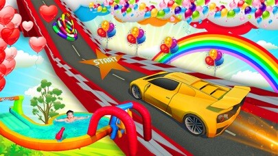 Emulate iPhone app Car Racing Learn Colors & Play using MyAndroid