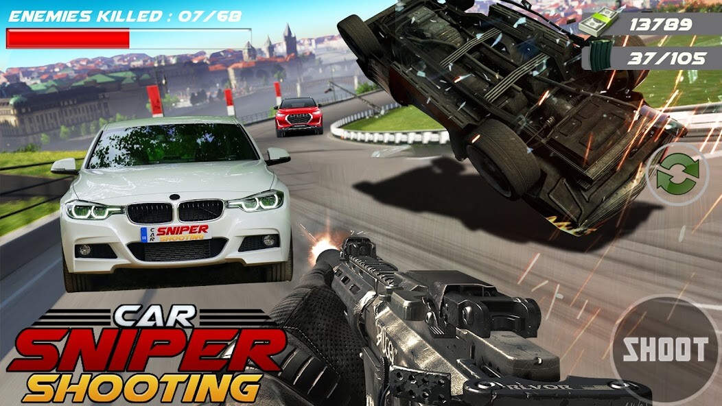 Run android online APK Car Racing Sniper Vs Thieves - Shooting Race games from MyAndroid or emulate Car Racing Sniper Vs Thieves - Shooting Race games using MyAndroid