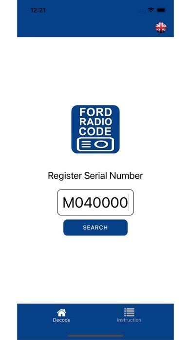 Emulate iPhone app Car Radio Decoder using MyAndroid Emulate iPhone app Car Radio Decoder using MyAndroid