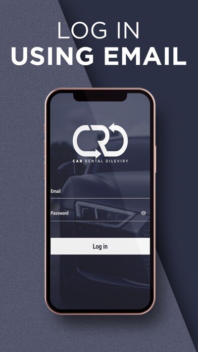 Emulate iPhone app CAR RENRAL DELIVERY - CRD using MyAndroid