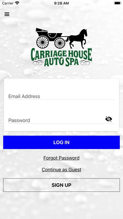 Emulate iPhone app Carriage House Auto Spa using MyAndroid Emulate iPhone app Carriage House Auto Spa using MyAndroid