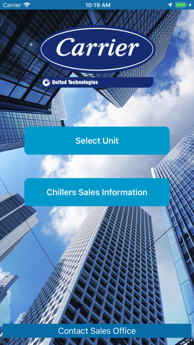 Emulate iPhone app Carrier® Chillers using MyAndroid Emulate iPhone app Carrier® Chillers using MyAndroid