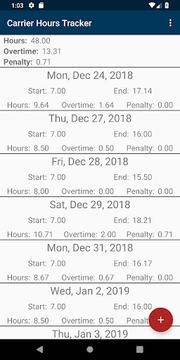 Run android online APK Carrier Hours Tracker from MyAndroid or emulate Carrier Hours Tracker using MyAndroid Run android online APK Carrier Hours Tracker from MyAndroid or emulate Carrier Hours Tracker using MyAndroid