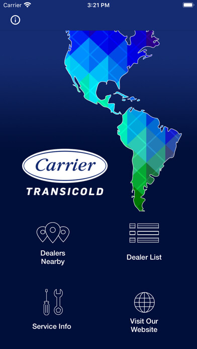 Emulate iPhone app Carrier Transicold Dealers using MyAndroid Emulate iPhone app Carrier Transicold Dealers using MyAndroid