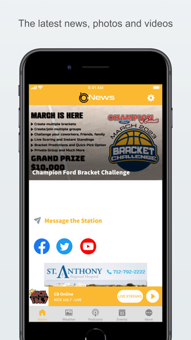 Emulate iPhone app Carroll Broadcasting using MyAndroid Emulate iPhone app Carroll Broadcasting using MyAndroid
