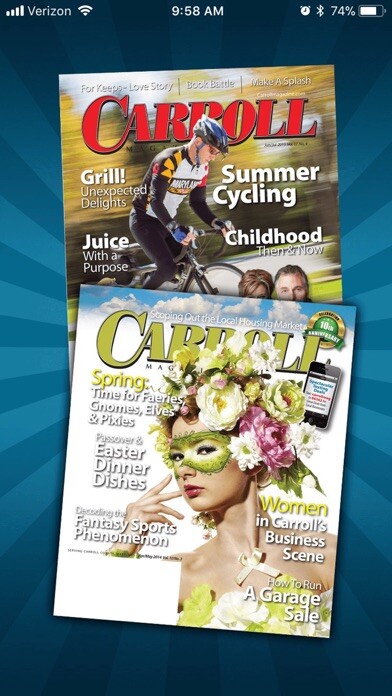 Emulate iPhone app Carroll Magazine using MyAndroid Emulate iPhone app Carroll Magazine using MyAndroid