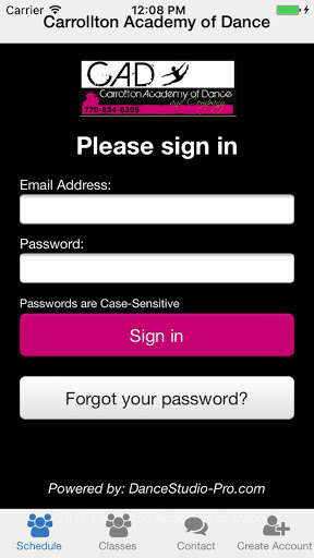 Run android online APK Carrollton Academy of Dance from MyAndroid or emulate Carrollton Academy of Dance using MyAndroid