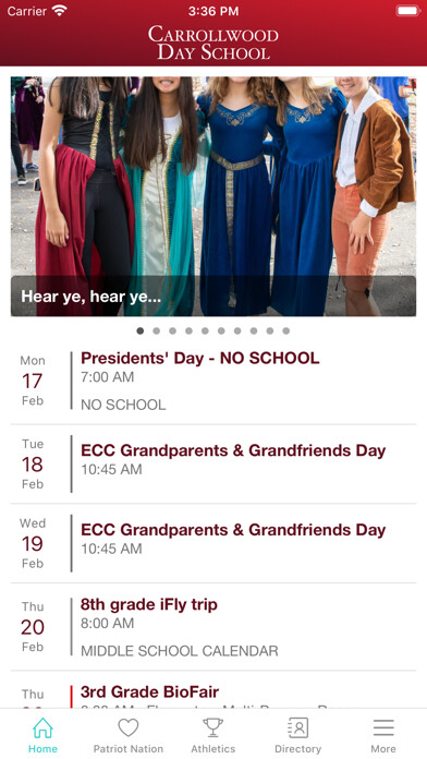 Emulate iPhone app Carrollwood Day using MyAndroid Emulate iPhone app Carrollwood Day using MyAndroid
