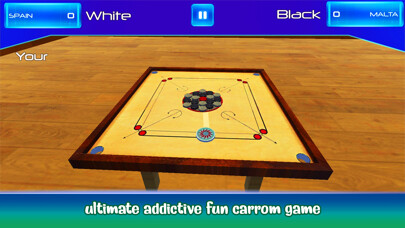 Emulate iPhone app Carrom 3D-Real Finger Flicker using MyAndroid