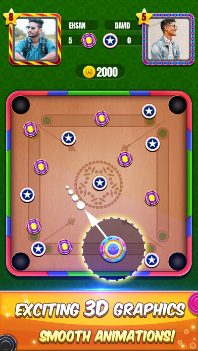 Emulate iPhone app Carrom - Board Game of Disc using MyAndroid Emulate iPhone app Carrom - Board Game of Disc using MyAndroid