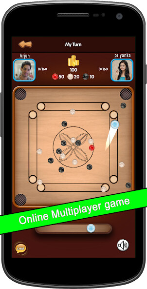 Run android online APK Carrom Board King from MyAndroid or emulate Carrom Board King using MyAndroid