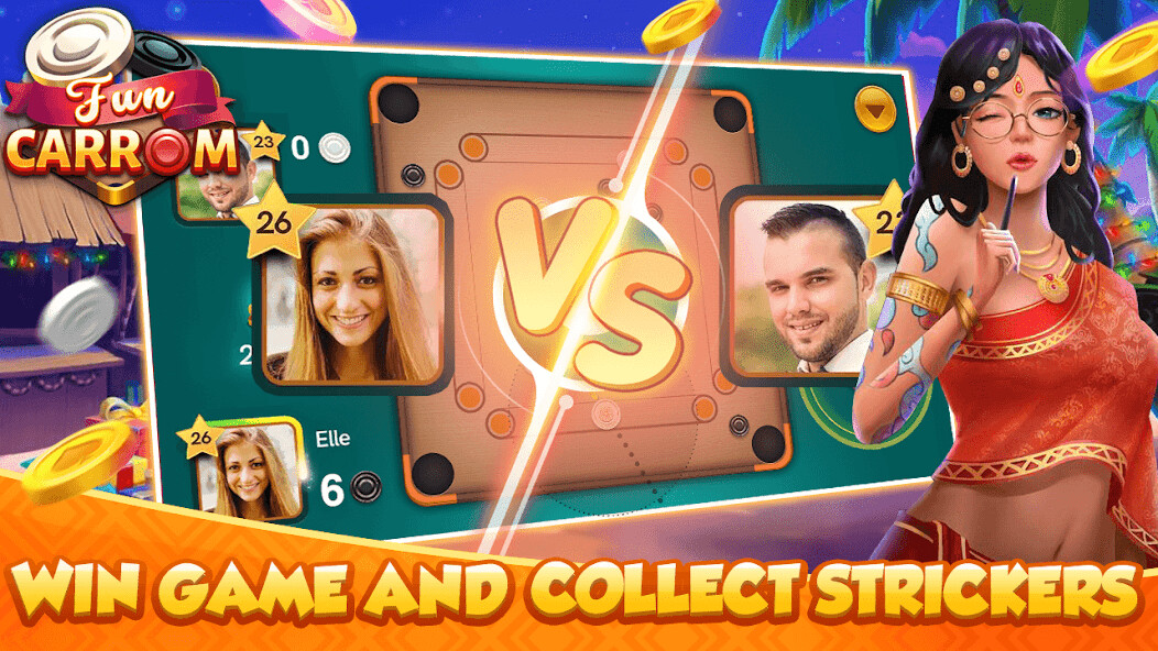 Run android online APK Carrom Fun-Online Board Game from MyAndroid or emulate Carrom Fun-Online Board Game using MyAndroid