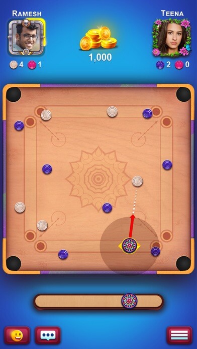 Emulate iPhone app Carrom King using MyAndroid Emulate iPhone app Carrom King using MyAndroid