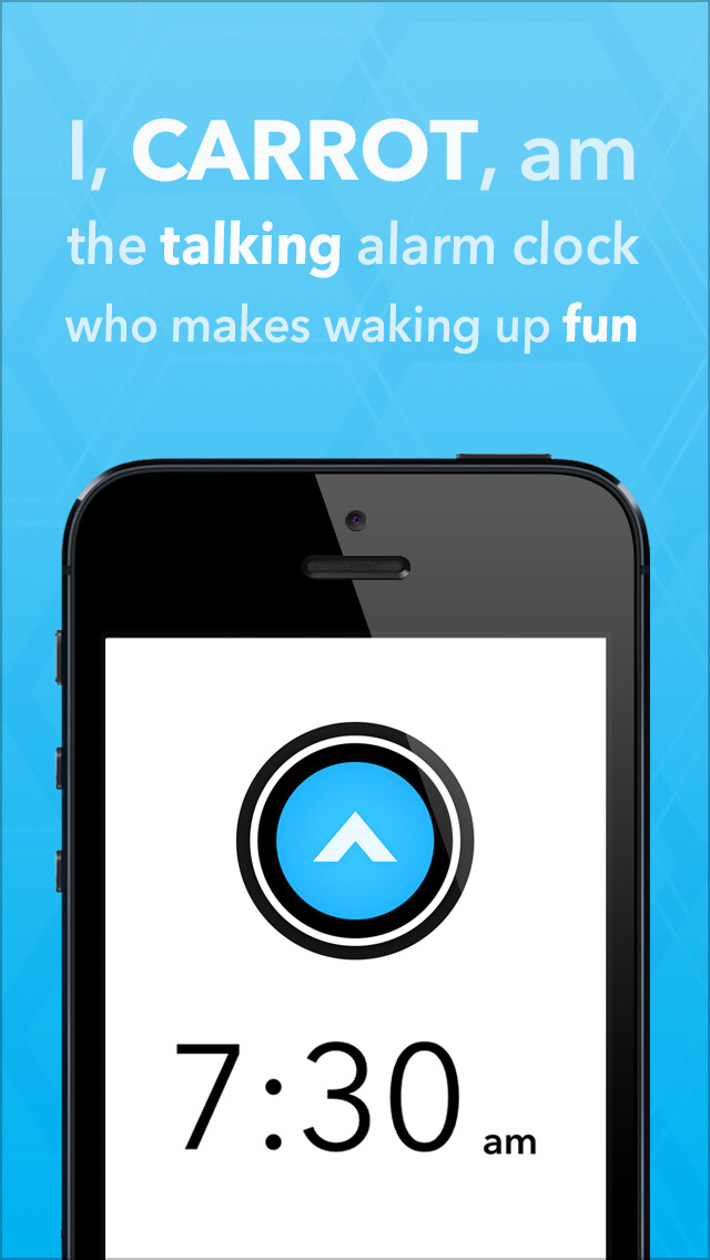 Emulate iPhone app CARROT Alarm - Talking Alarm Clock using MyAndroid Emulate iPhone app CARROT Alarm - Talking Alarm Clock using MyAndroid