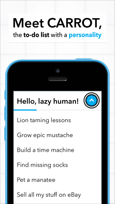 Emulate iPhone app CARROT To-Do using MyAndroid Emulate iPhone app CARROT To-Do using MyAndroid