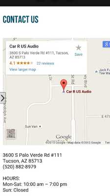Emulate Android APK Car R Us Audio