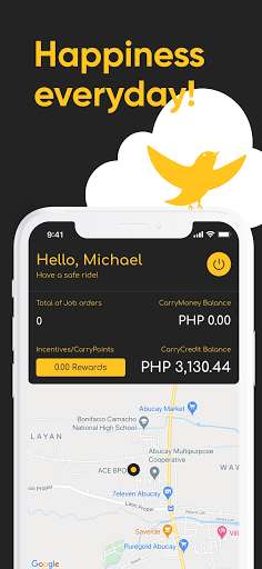 Run android online APK Carry.ph Rider from MyAndroid or emulate Carry.ph Rider using MyAndroid Run android online APK Carry.ph Rider from MyAndroid or emulate Carry.ph Rider using MyAndroid