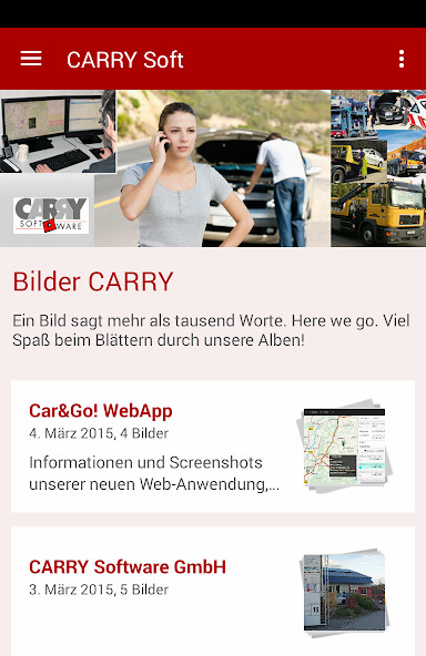 Run android online APK CARRY Software - News u. Infos from MyAndroid or emulate CARRY Software - News u. Infos using MyAndroid