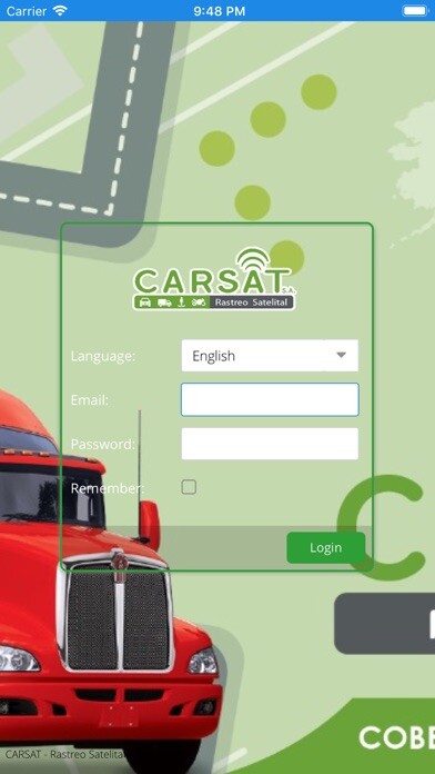 Emulate iPhone app CARSAT GPS Satelital using MyAndroid
