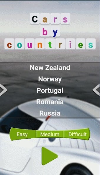 Run android online APK Cars by countries from MyAndroid or emulate Cars by countries using MyAndroid