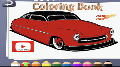 Emulate iPhone app Cars Coloring Book Hot Rod using MyAndroid Emulate iPhone app Cars Coloring Book Hot Rod using MyAndroid